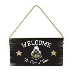 Purdue University Wood Wall Sign, 6x11 - Collegiate Home