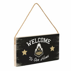 Purdue University Wood Wall Sign, 6x11 - Collegiate Home