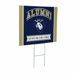 South Dakota School of Mines & Technology Coroplast Yard Sign Alumni - Collegiate Home