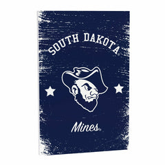 South Dakota School of Mining and Technology Wood Wall Sign, 16x24 - Collegiate Home