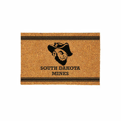 South Dakota School of Mines & Technology Large One Color Coir Mat, 36 - Collegiate