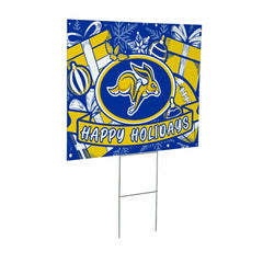 South Dakota State University Coroplast Yard Sign, Holiday - Collegiate Home