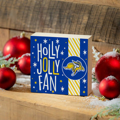 South Dakota State University Block, Holiday, 6x6 - Collegiate Home