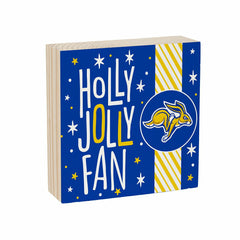 South Dakota State University Block, Holiday, 6x6 - Collegiate Home