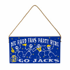 South Dakota State University Halloween Wood Wall Sign, 6x11 - Collegiate Home