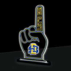 South Dakota State University College Foam Finger Desklite LED Decor - Collegiate Home