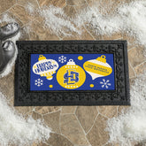 South Dakota State University Holiday Flocked Coir Sassafras Switch Ma - Collegiate