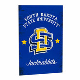 South Dakota State University Wood Wall Sign, 16x24 - Collegiate Home