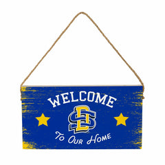 South Dakota State University Wood Wall Sign, 6x11 - Collegiate Home