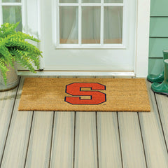 Syracuse University Large Full Color Coir Mat, 36"x24" - Collegiate