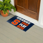 Syracuse University Fan Mat, 28"x16" - Collegiate