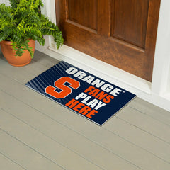 Syracuse University Fan Mat, 28"x16" - Collegiate