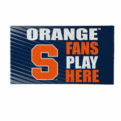 Syracuse University Fan Mat, 28"x16" - Collegiate