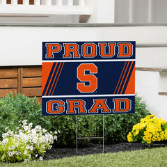 Syracuse University Coroplast Yard Sign Graduate - Collegiate Home