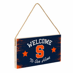 Syracuse University Wood Wall Sign, 6x11 - Collegiate Home