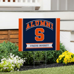 Syracuse University Coroplast Yard Sign Alumni - Collegiate Home