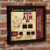 Scoreboard Wall Clock, Texas A&M - Collegiate Home