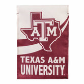 Texas A&M Burlap Flag GDN Size - Collegiate Home