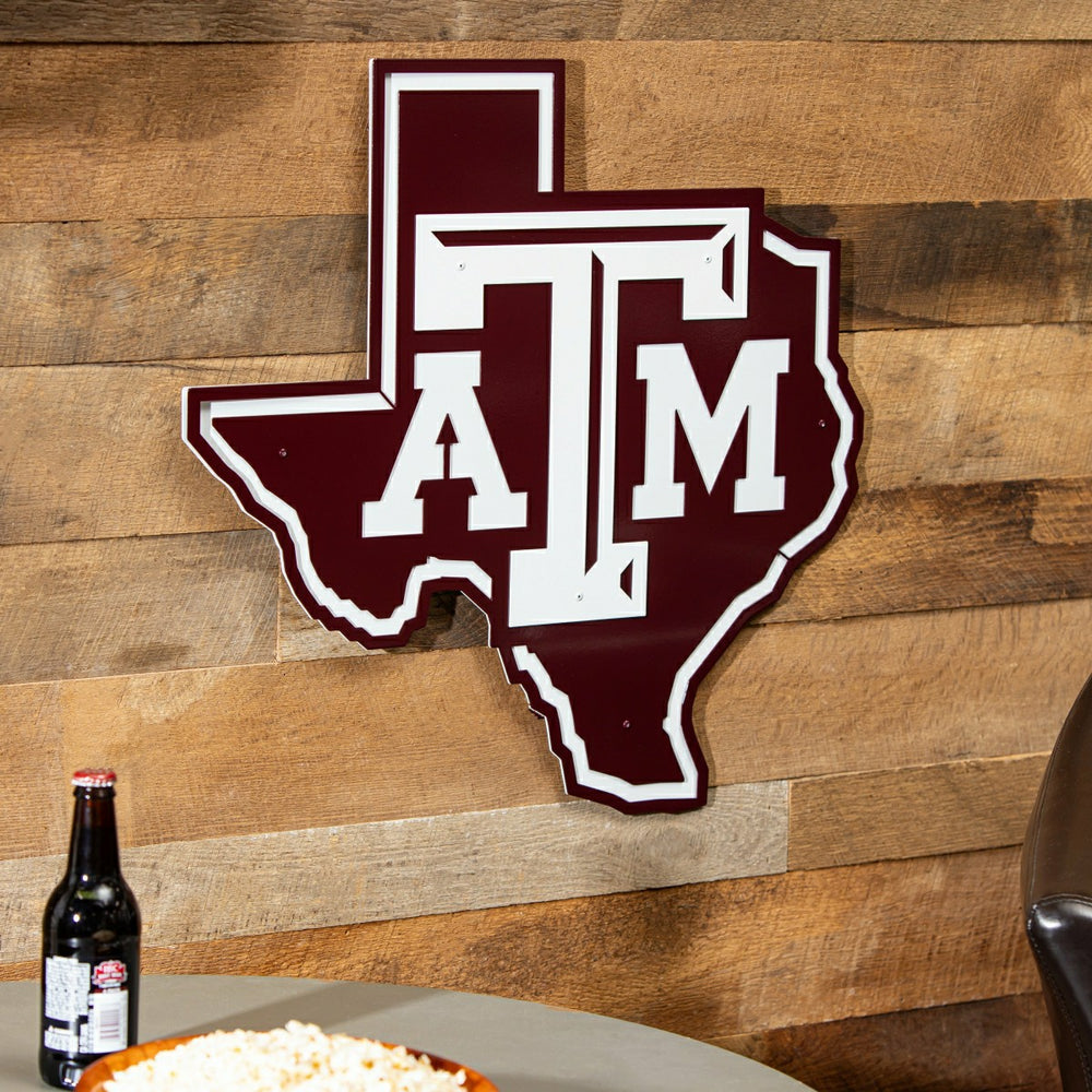 Texas A&M Premier Metal Wall Art - Collegiate Home