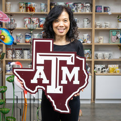 Texas A&M Premier Metal Wall Art - Collegiate Home