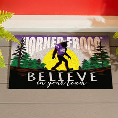 Texas Christian University Bigfoot PVC Mat, 28"x16" - Collegiate