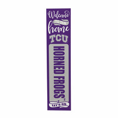47" Double Sided Leaner, Texas Christian University, Halloween - Collegiate Home