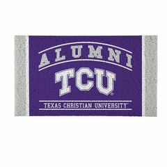 Texas Christian University Alumni Mat, 28"x16" - Collegiate