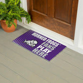 Texas Christian University Fan Mat, 28"x16" - Collegiate