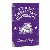 Texas Christian University Wood Wall Sign, 16x24 - Collegiate Home