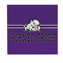 Texas Christian University Wood Wall Sign, 12x12 - Collegiate Home