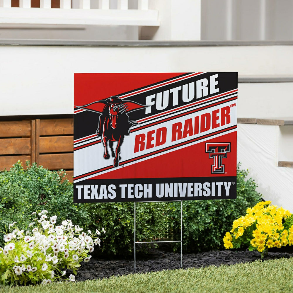 Texas Tech University Coroplast Yard Sign, Future Student - Collegiate Home