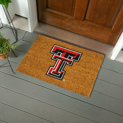 Coir Mat, 16"x28", Texas Tech University - Collegiate