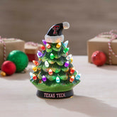 Texas Tech 8" LED Ceramic Christmas Tree - Collegiate Home