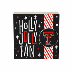 Texas Tech University Block, Holiday, 6x6 - Collegiate Home