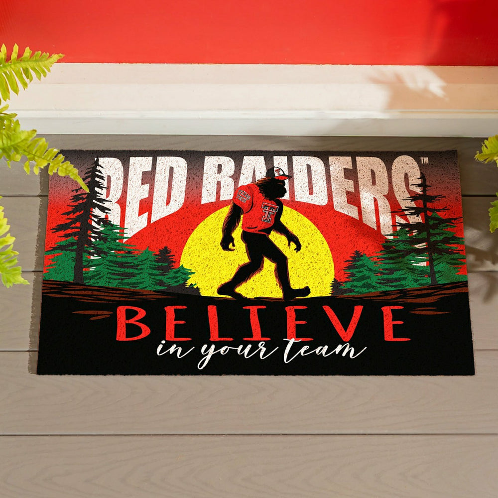 Texas Tech University Bigfoot PVC Mat, 28"x16" - Collegiate