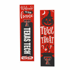 47" Double Sided Leaner, Texas Tech University, Halloween - Collegiate Home