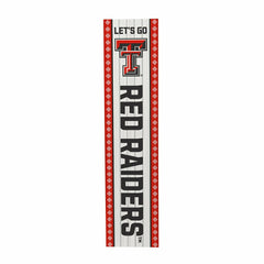 47" Double Sided Leaner, Texas Tech University, Christmas - Collegiate Home