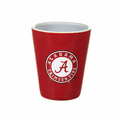 University of Alabama 4-Piece Ceramic and Glass 2oz. Shot Glass Set - Collegiate Home