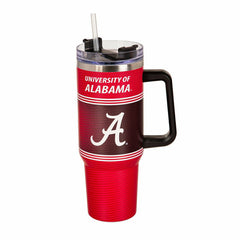 40oz Stainless Steel Canyon Cup w/ Straw, University of Alabama - Collegiate Home