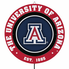 University of Arizona, Metal Lite, Round - Collegiate