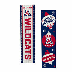 University of Arizona 47" Double Sided Leaner, Christmas - Collegiate Home