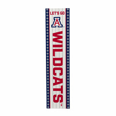 University of Arizona 47" Double Sided Leaner, Christmas - Collegiate Home