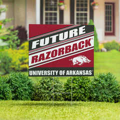 University of Arkansas Coroplast Yard Sign, Future Student - Collegiate Home
