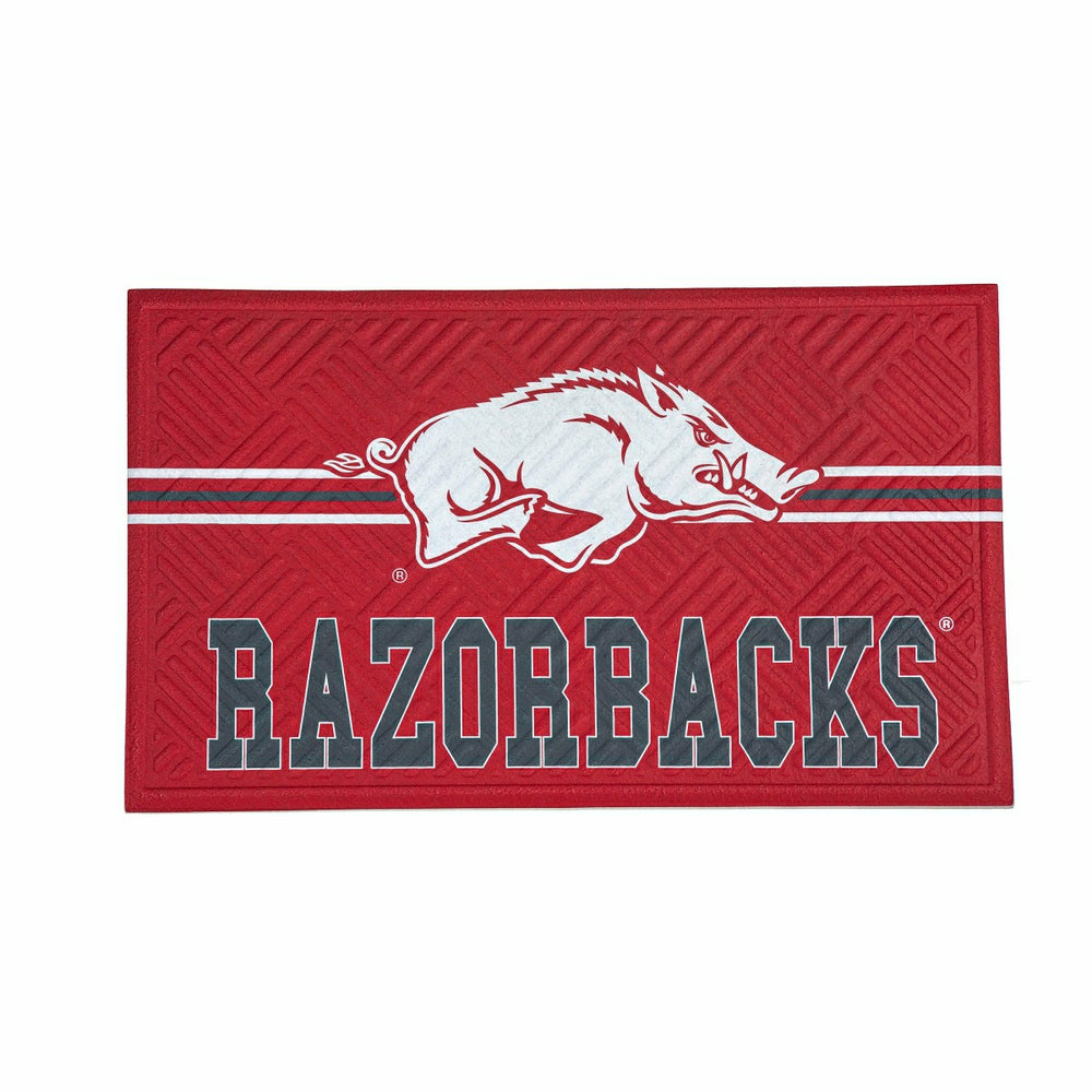 Embossed Mat, Cross Hatch, University of Arkansas - Collegiate