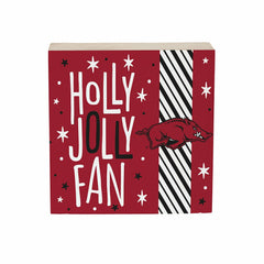University of Arkansas Block, Holiday, 6x6 - Collegiate Home