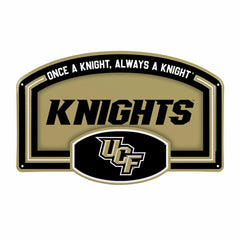 University of Central Florida USA Embossed Steel Wall Sign, 11" x 17" - Collegiate Home