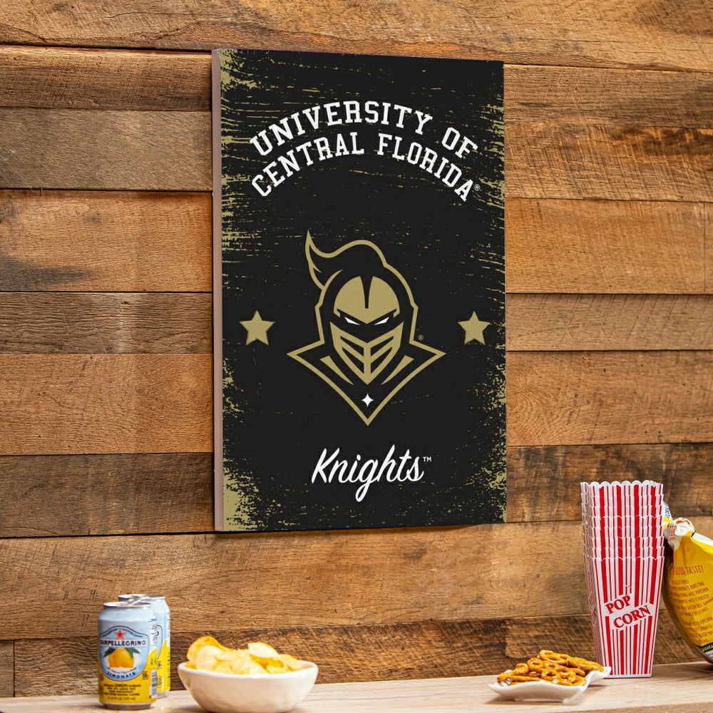 University of Central Florida Wood Wall Sign, 16x24 - Collegiate Home