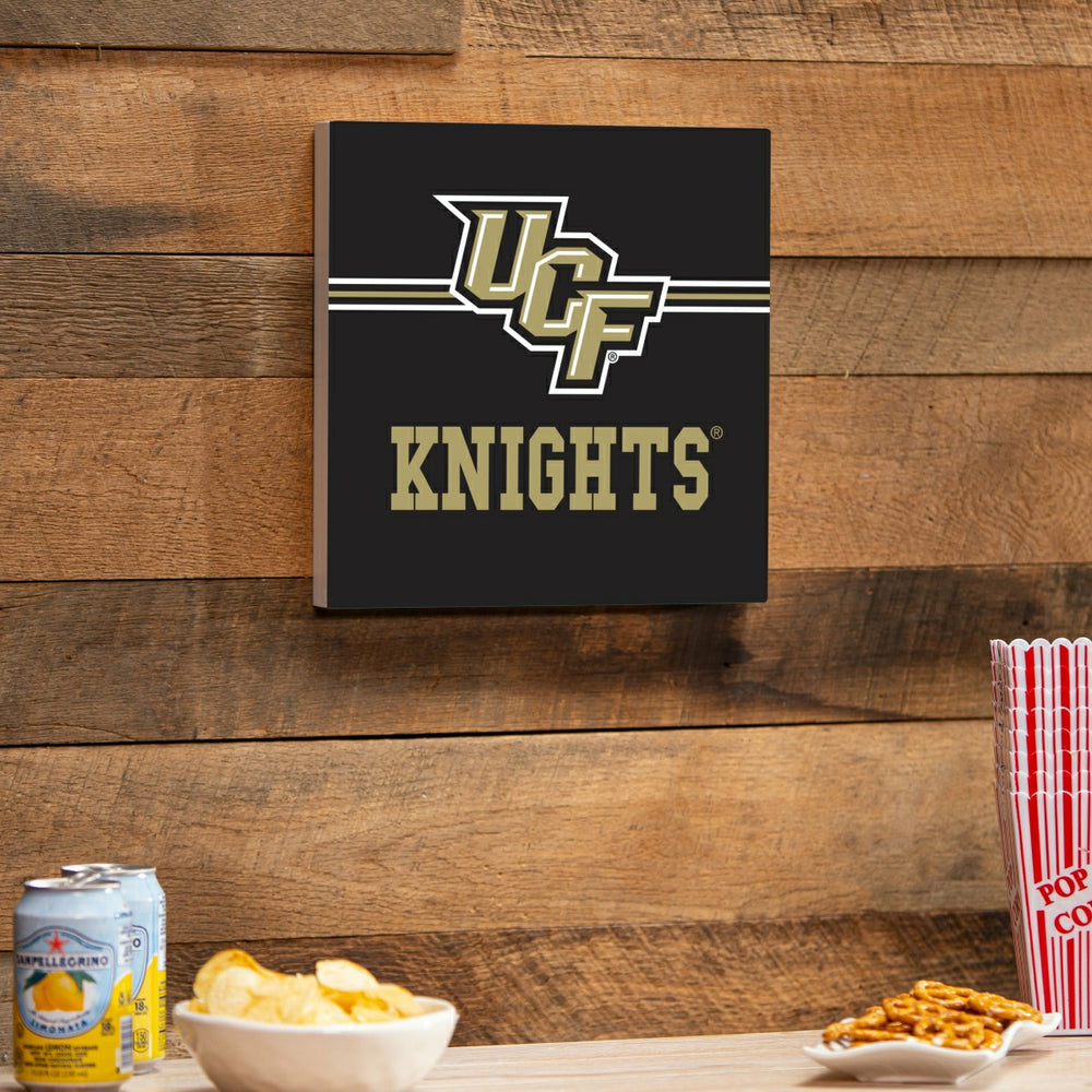 University of Central Florida Wood Wall Sign, 12x12 - Collegiate Home