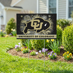 University of Colorado Yard Sign, Patriotic - Collegiate Home