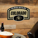 University of Colorado USA Embossed Steel Wall Sign, 11" x 17" - Collegiate Home